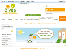 Tablet Screenshot of bivea.fr